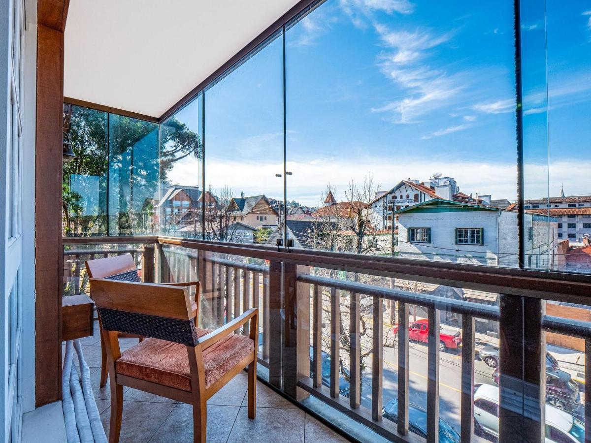 400 Metros, Rua Coberta Centro - Villa Di Pietro 305 Gramado Exterior foto