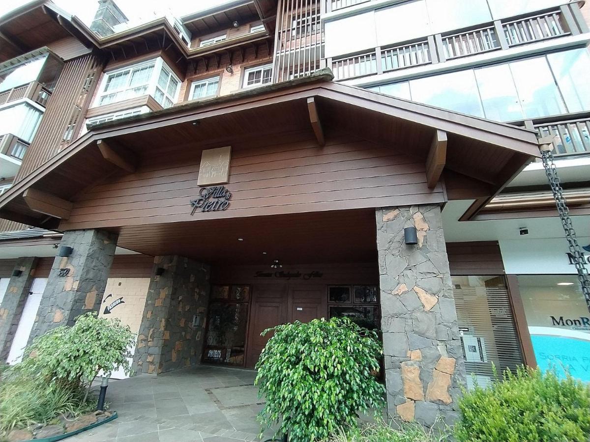 400 Metros, Rua Coberta Centro - Villa Di Pietro 305 Gramado Exterior foto